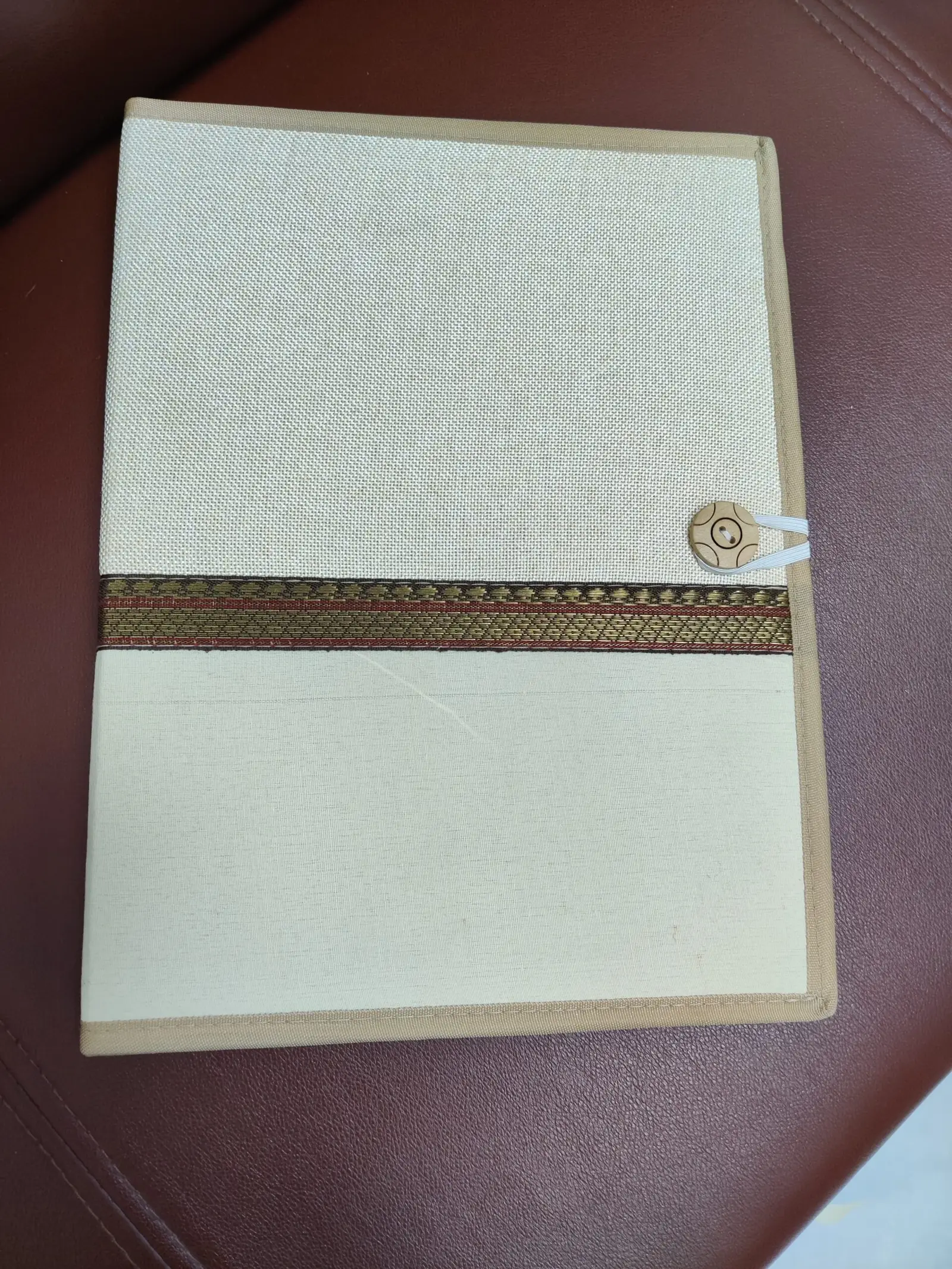 Jute File folder
