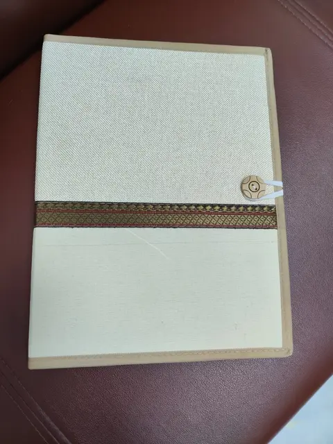 Jute File folder
