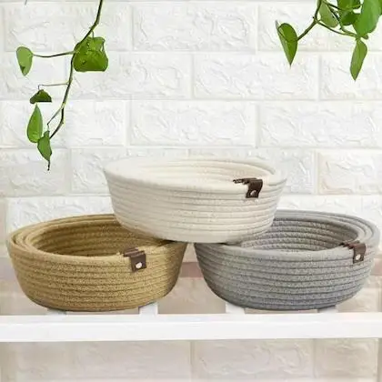 Jute Rope Basket