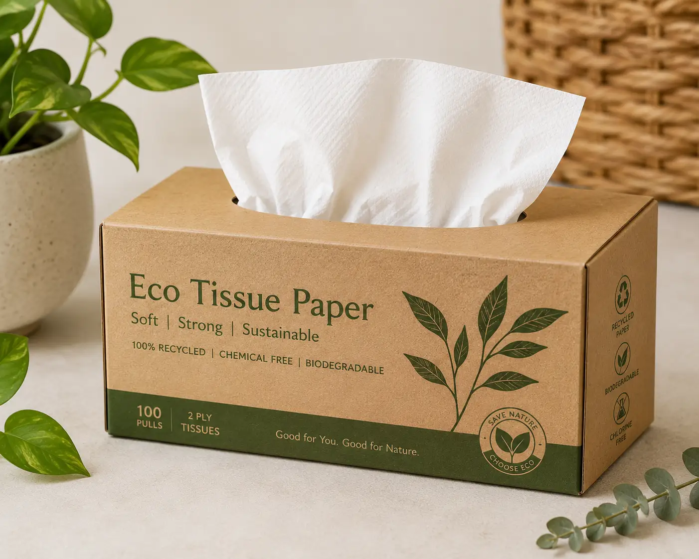 Eco Tissue Paper (Pack of 3)