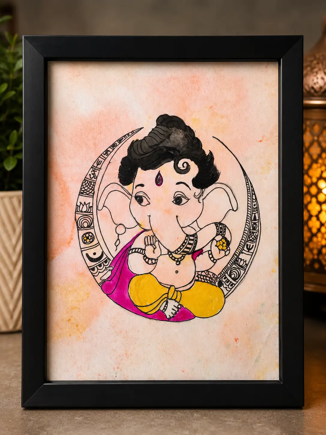 Ganesha Handmade Mandala