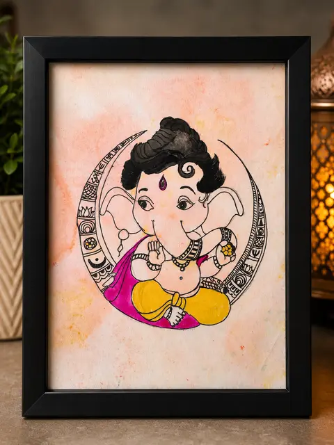 Ganesha Handmade Mandala