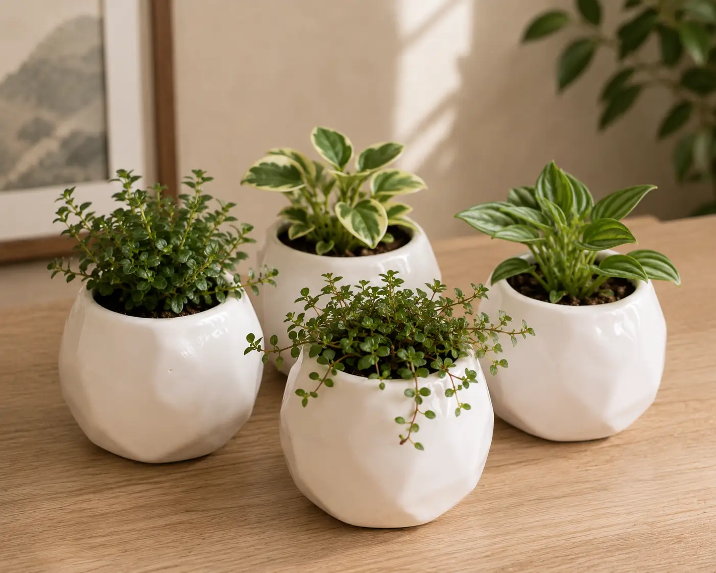 Ceramic Planter Pot (Set of 4)