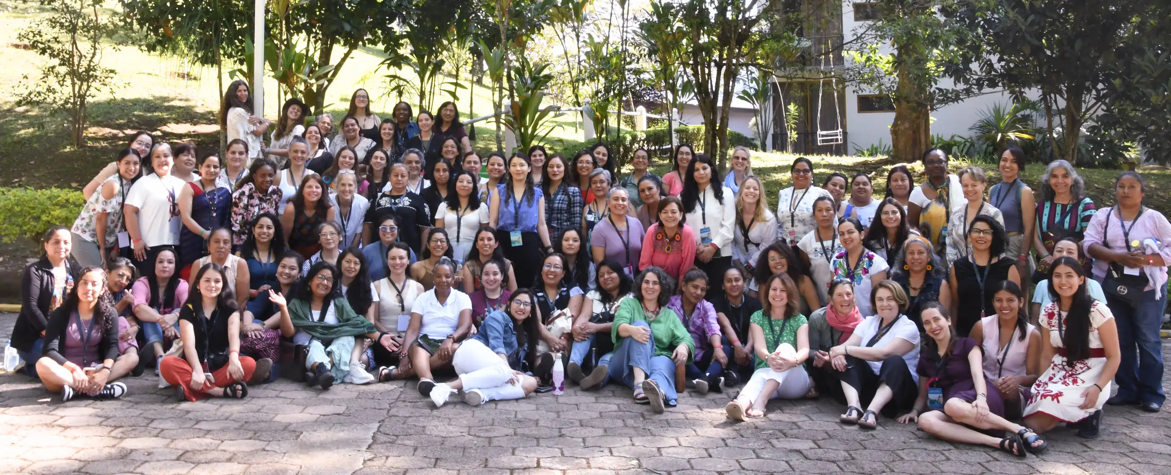 Group photograph of participants at the Women in Nature Network 2025 gathering in Mexico