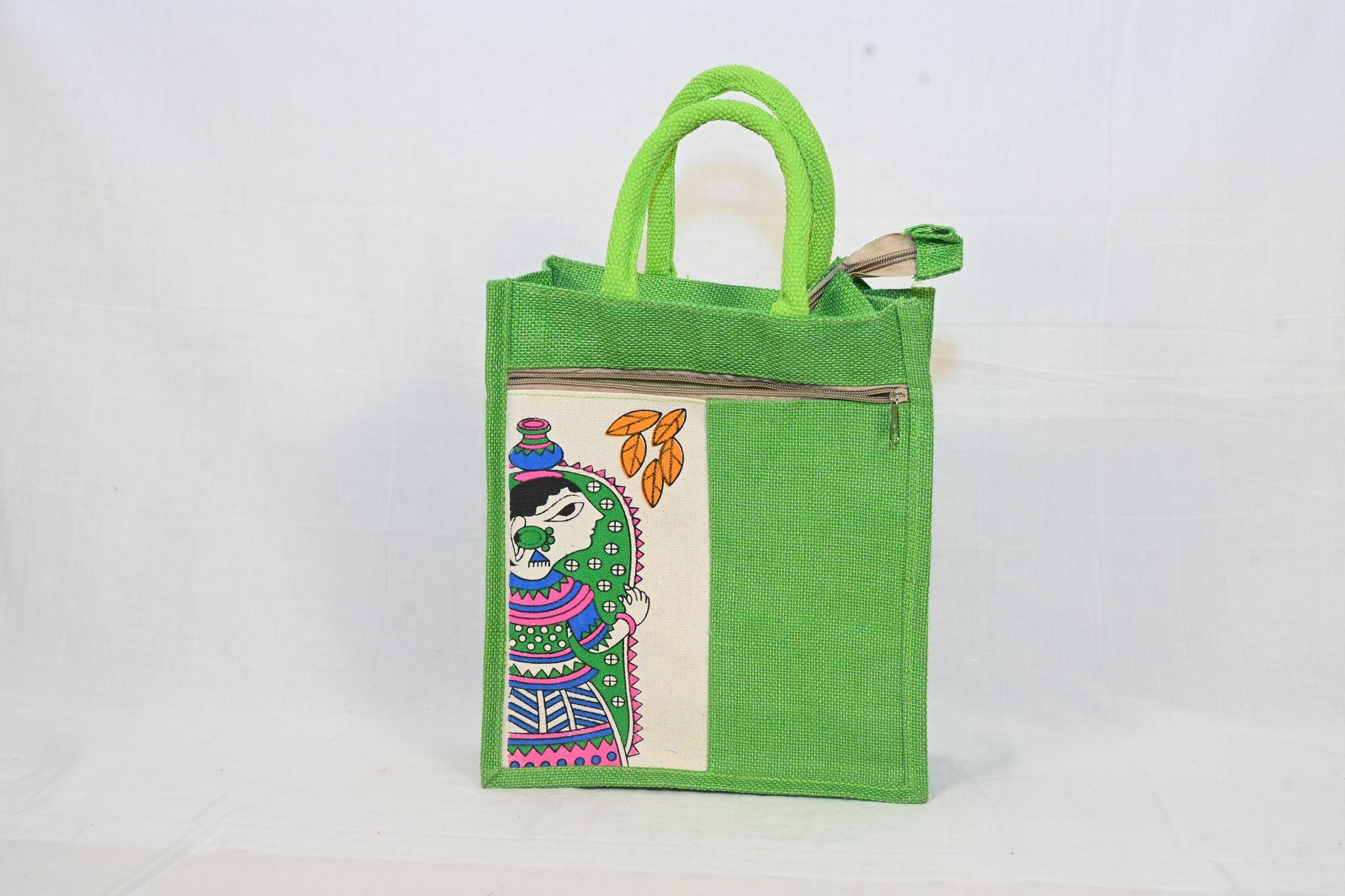 Jute bag_Painted
